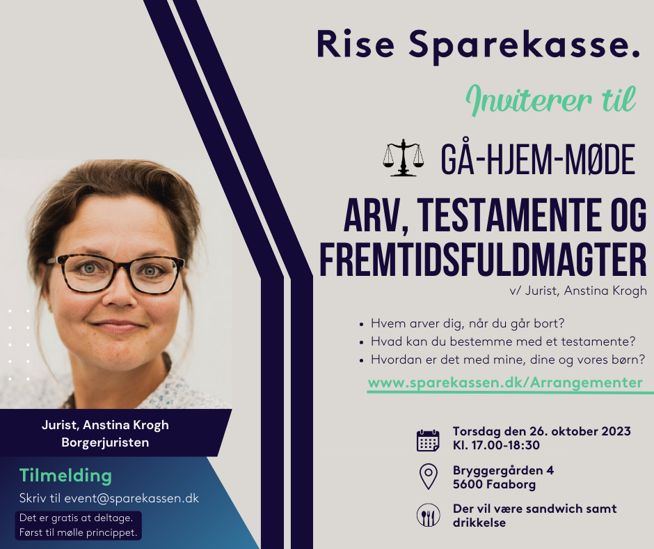 Faaborg Arv, testamente og Fremtidsfuldmagter (1)